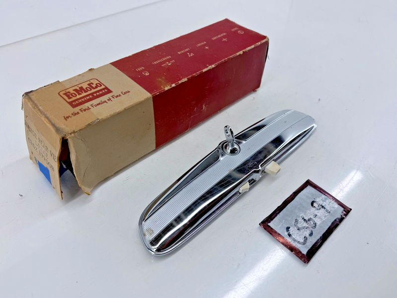 NOS OEM 1962 1964 1966 Ford Galaxie Falcon Fairlane Rear View Mirror 17700 C56-9