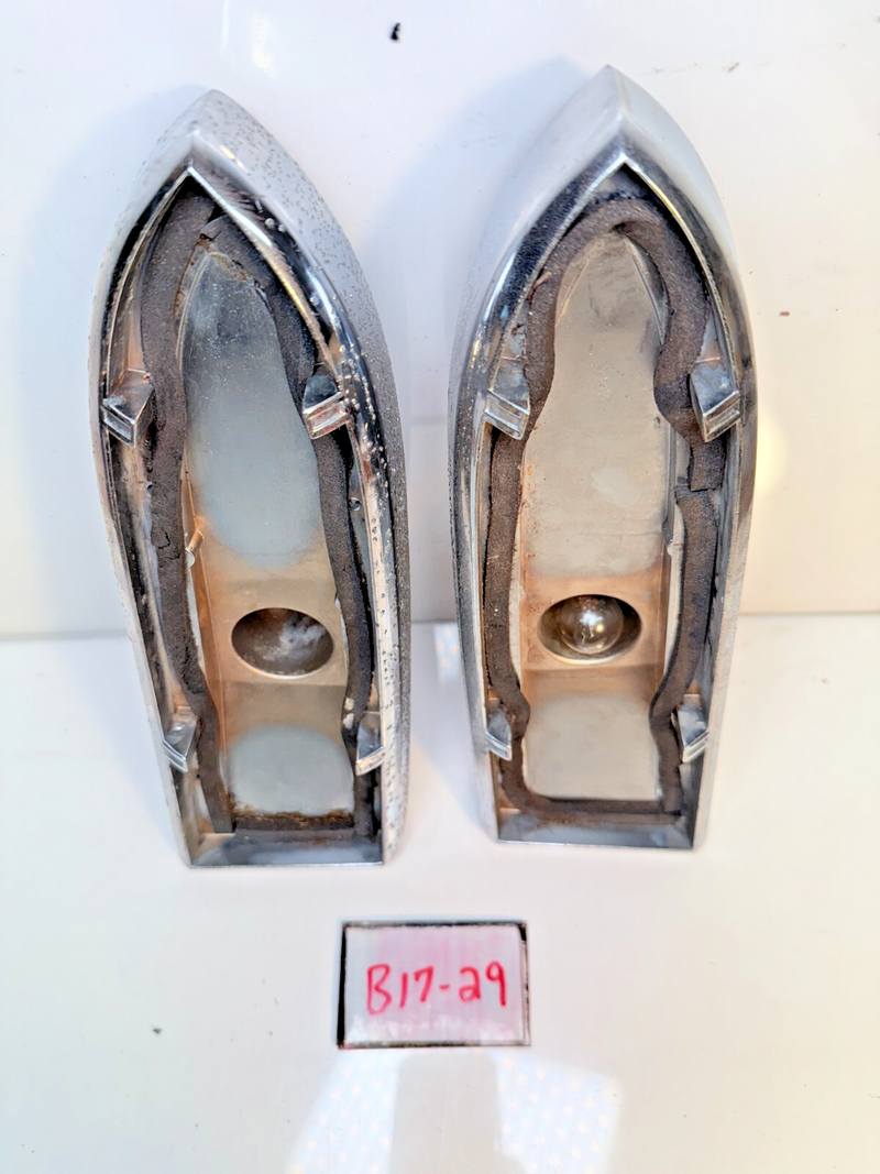 Vintage OEM 1958 EDSEL Pair of RH LH OUTER TAILLIGHT 58 B17-29
