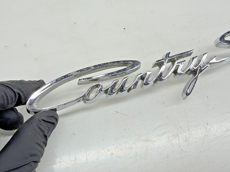 NOS 1966 1967 1968 Ford Country Sedan Emblem C6AB-71291A36-A E9-5