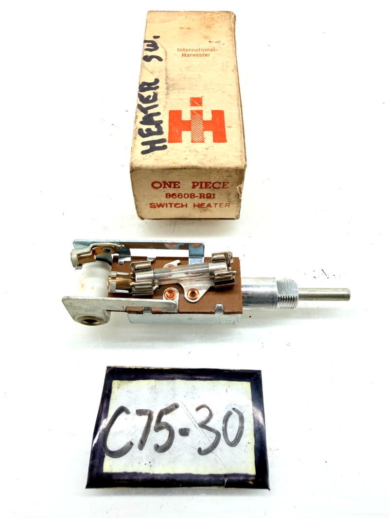 NOS International Harvester Heater Switch 86608-R91 IH Truck Tractor C75-30
