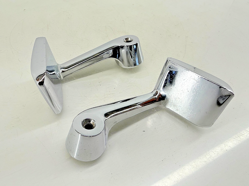NOS 1963 1964 FORD GALAXIE MERCURY MONTEREY PAIR DOOR HANDLES C3AB-6222615-G C60