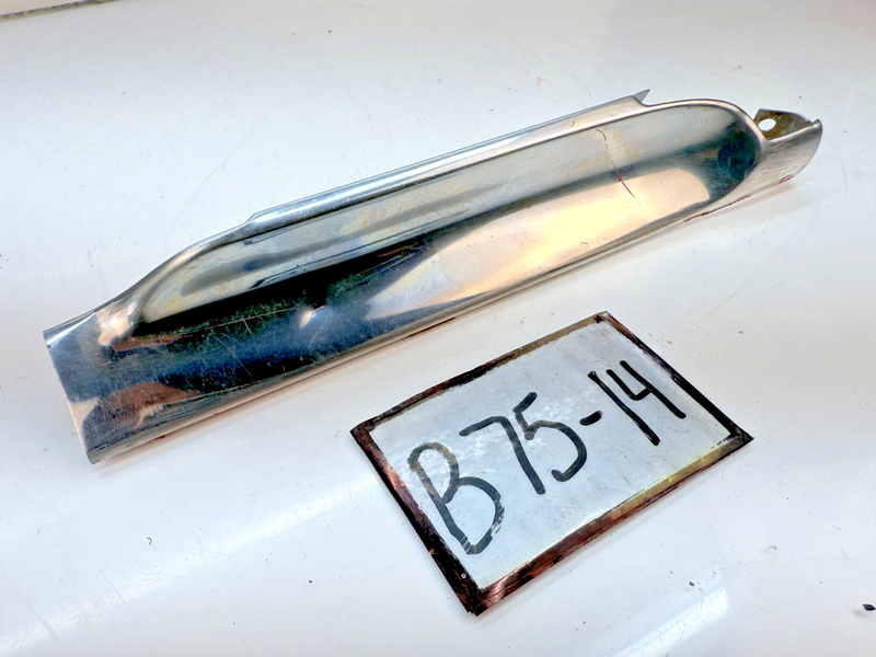 OEM 1956 1957 Chevy BELAIR 2 Door 210 Hardtop Door Vent Bottom Trim LH B75-14