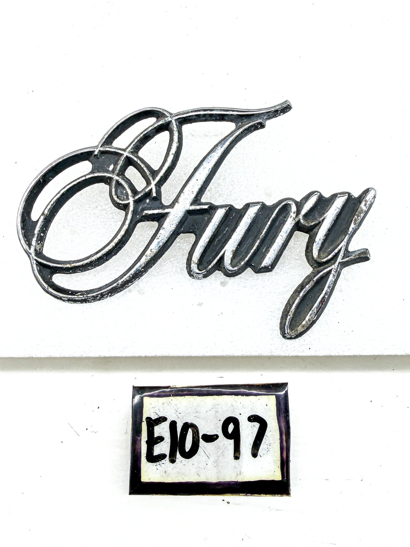 OEM 1975 - 1978 PLYMOUTH FURY FENDER EMBLEM MOPAR 3811524 E10-97