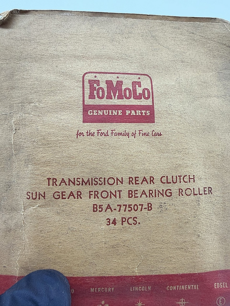 NOS 1955 - 1968 FORD-O-MATIC SUN GEAR BEARING ROLLERS 34 PC B5A-77507-B C76-156