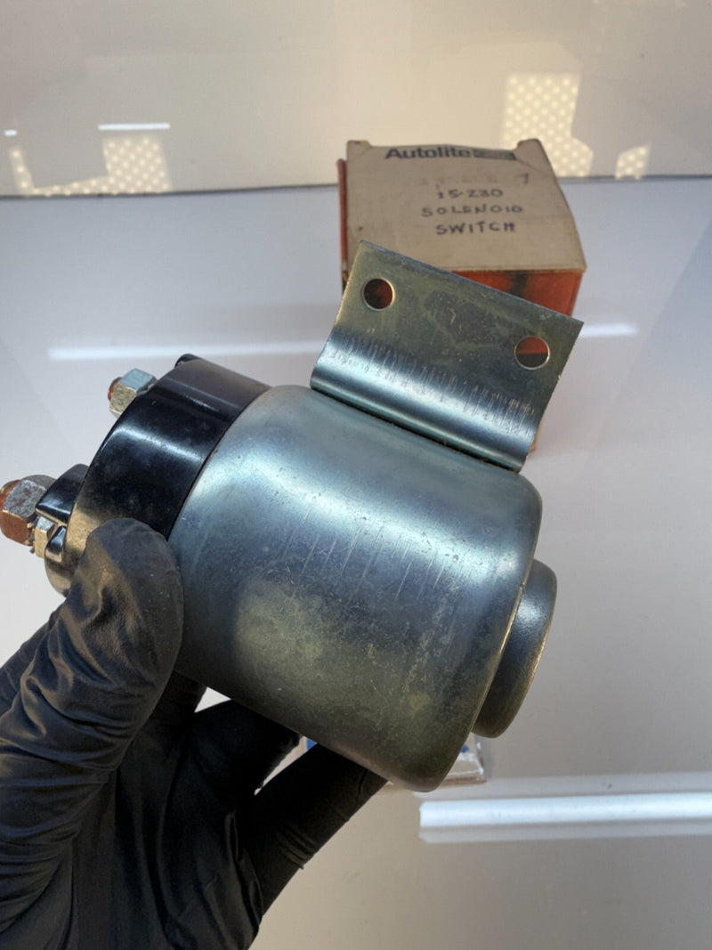 NOS AUTOLITE STANDARD SS-201 SOLENOID SWITCH 12V 1955-56 CHEVY CORVETTE C17-2