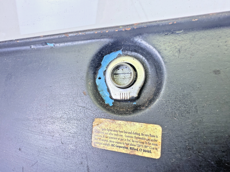 OEM 1967 - 1972 Chevy Pickup C10 Truck Glove Box Door GM w/ Build Sheet C26-5