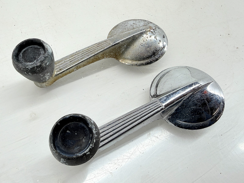 OEM 1955 - 1962 Chevrolet Corvette BelAir Window Crank Handles 4151869 C67-93