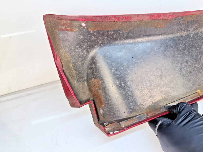 OEM C3 1973 - 1977 Corvette Side RH Rear Halo Roof Panel Trim 327663 Red B81-20