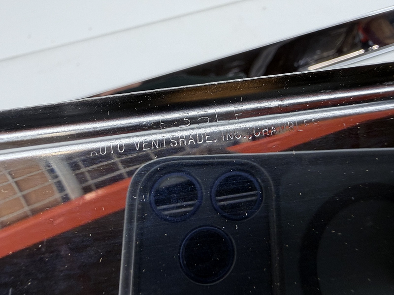 Vintage NOS Ventshades F-35 Stainless Steel Set 1965 Ford Mercury 2DR B72-23