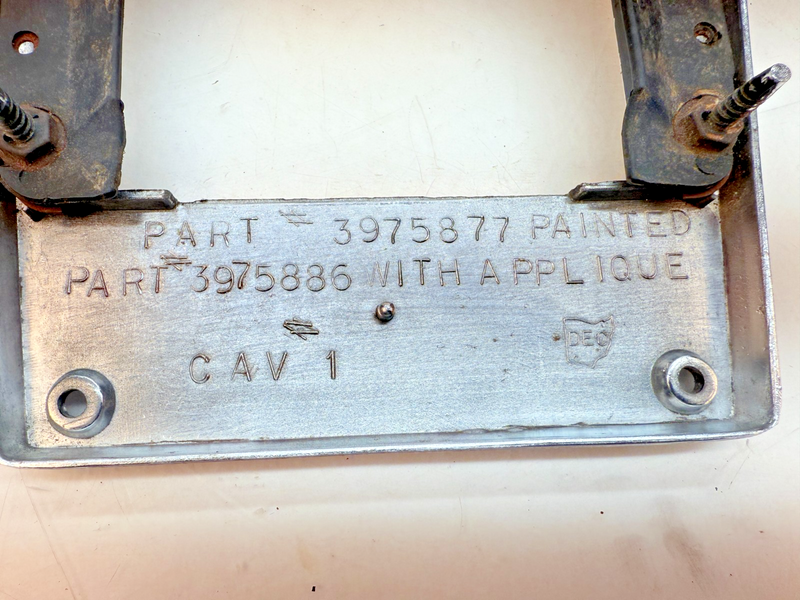 OEM 1970 1971 1972 Camaro Z28 Automatic Transmission Shift Plate 39775877 B81-32