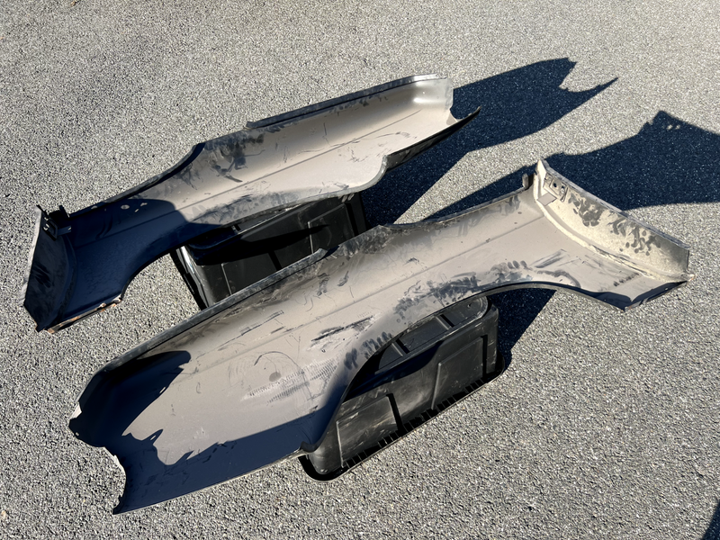 *NOS* 63-67 Mercedes W113 230SL 250SL 280SL Pagoda Rear Quarter Panels Fenders