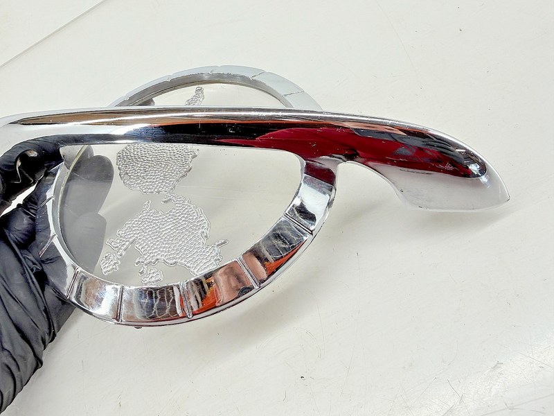 NOS 1954 Oldsmobile Hood Ornament Emblem Bar Ring Molding Trim Badge 565126 C37