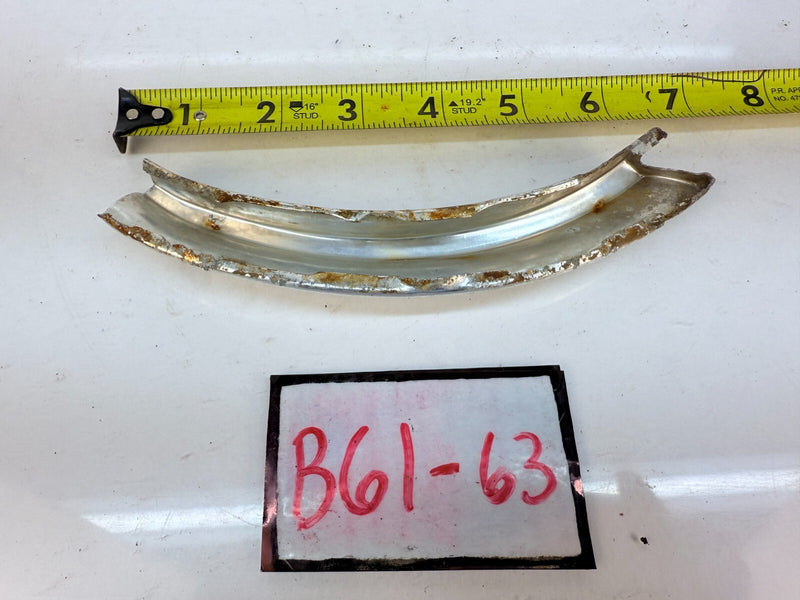 1960 Chevrolet Impala Lower Left Headlight/ Fender Moulding Trim 60 B61-63