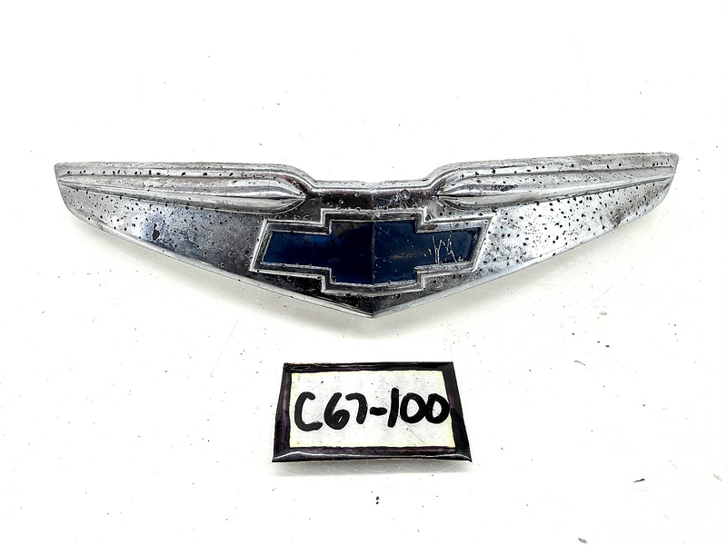OEM 1946 1947 1948 Chevrolet Hood Emblem Bowtie Rat Hot Rod XO-556 C67-100