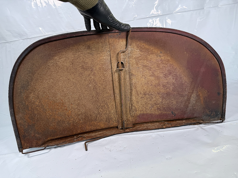 Vintage 1930s - 1940s Pair Teardrop Car Truck Fender Skirts Ford Chevrolet S3-12