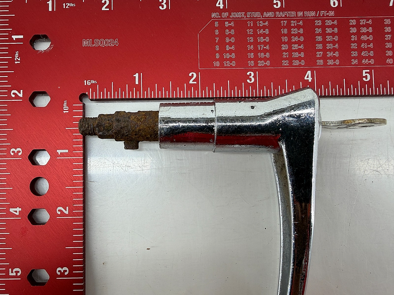 1939 1940 1941 BUICK PONTIAC OLDS REAR TRUNK LID LOCKING HANDLE ROD RAT C34-30