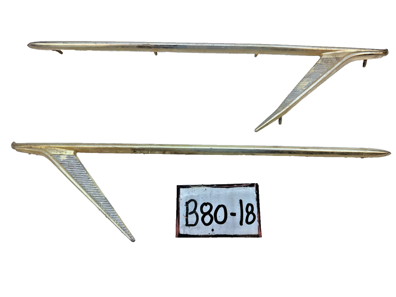 OEM 1962 Ford Falcon Fender Badge Emblems C2DB-16229-B C2DB-162228-B B80-18