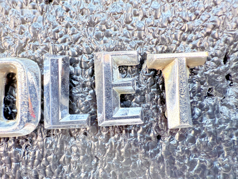 OEM 1960 1961 Chevy Impala Bel Air Chrome HOOD LETTERS "CHEVROLET" 60 61 E5-72