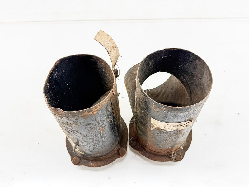NOS 1956 FORD Pair of Fresh Air Intake Tubes Thunderbird Fairlane B62-45