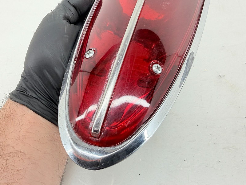 OEM 1958 1959 1960 C1 Corvette Tail Light Assemblies Housings Lenses GM 5948765