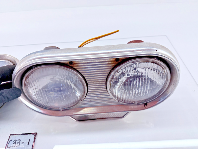1960 Chevy Corvair Headlight Trim Bucket Molding Bezel Housing Monza 900 C33-1