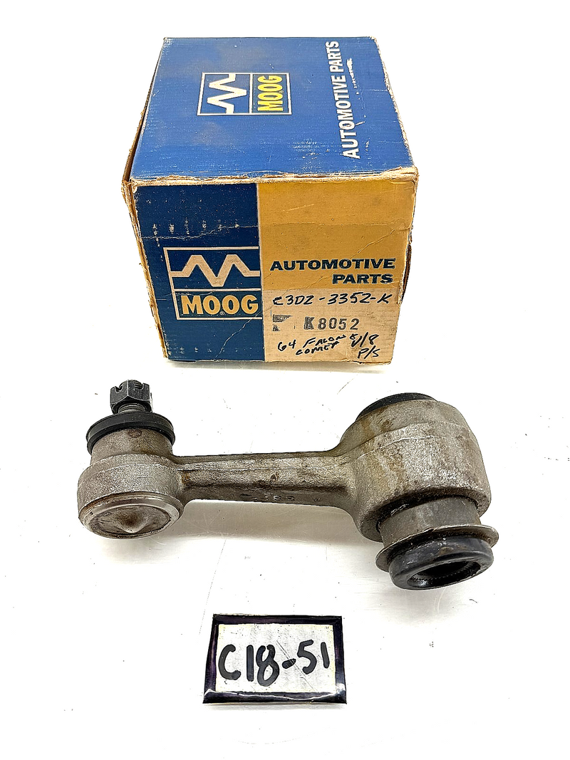 NOS 1963 1964 FORD FALCON COMET V8 POWER STEERING IDLER ARM C3DZ-3352-K C18-51