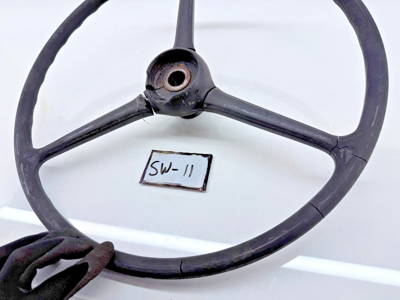 OEM Sheller Jeep Willys CJ 3 Spoke Steering Wheel MILITARY SW-11