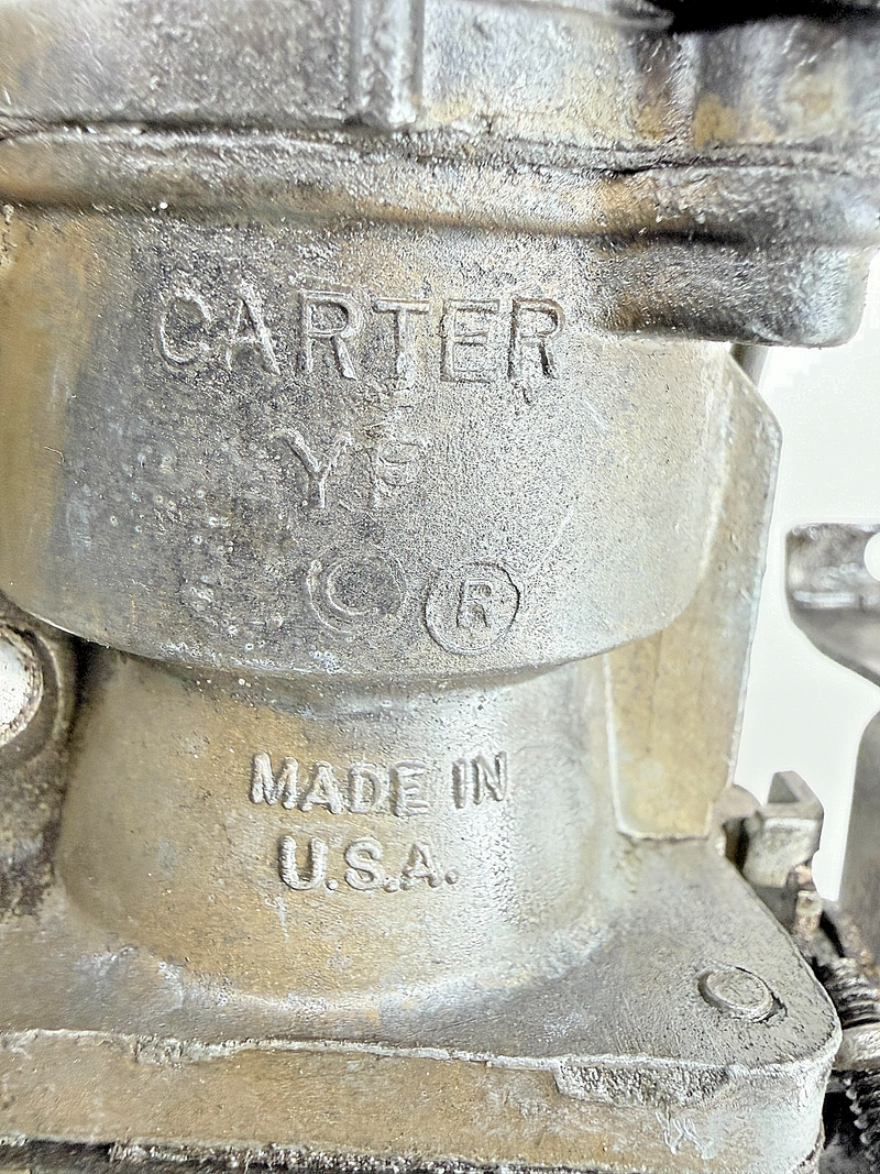 Carter YF Carburetor 6-1657 1-530 Willys CJ5 CJ3B CJ6 Jeep F134 Hurricane H-8