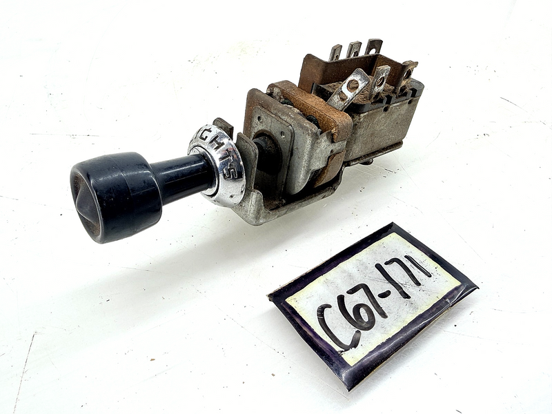OEM 1950 - 1954 FORD SHOEBOX 1948 - 1954 FORD TRUCK HEADLIGHT SWITCH C67-171