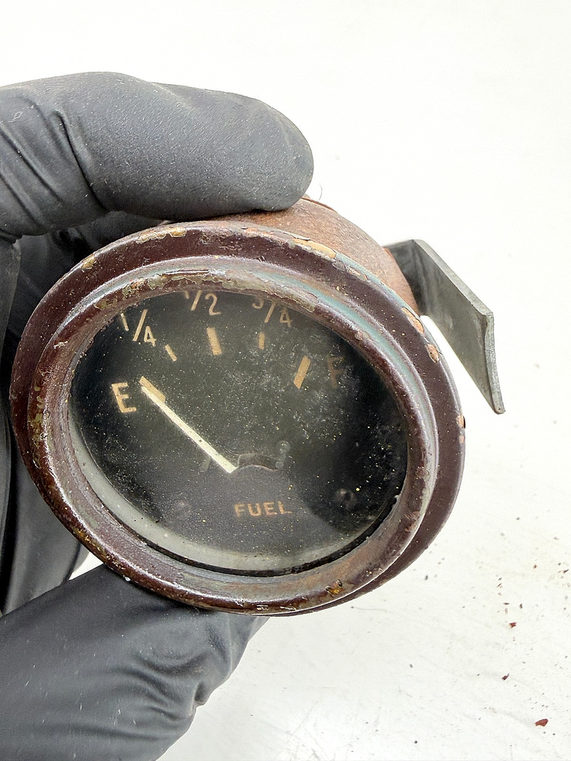 OEM 1940's Ford GPW Jeep Willys MB CJ2A CJ3A M38 WWII Fuel Gauge C67-107
