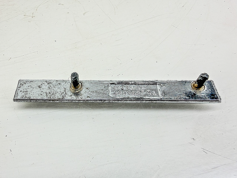OEM 1967 1968 1969 CHEVY CAMARO HEADER PANEL EMBLEM GM 3909137 E10-48