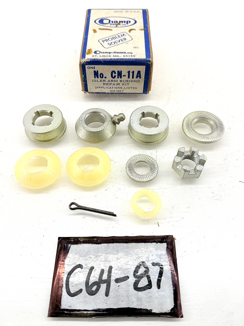 NOS 1960 FORD FALCON CHAMP Idler Arm Bushing Repair Kit Vintage CN-11A C64-87