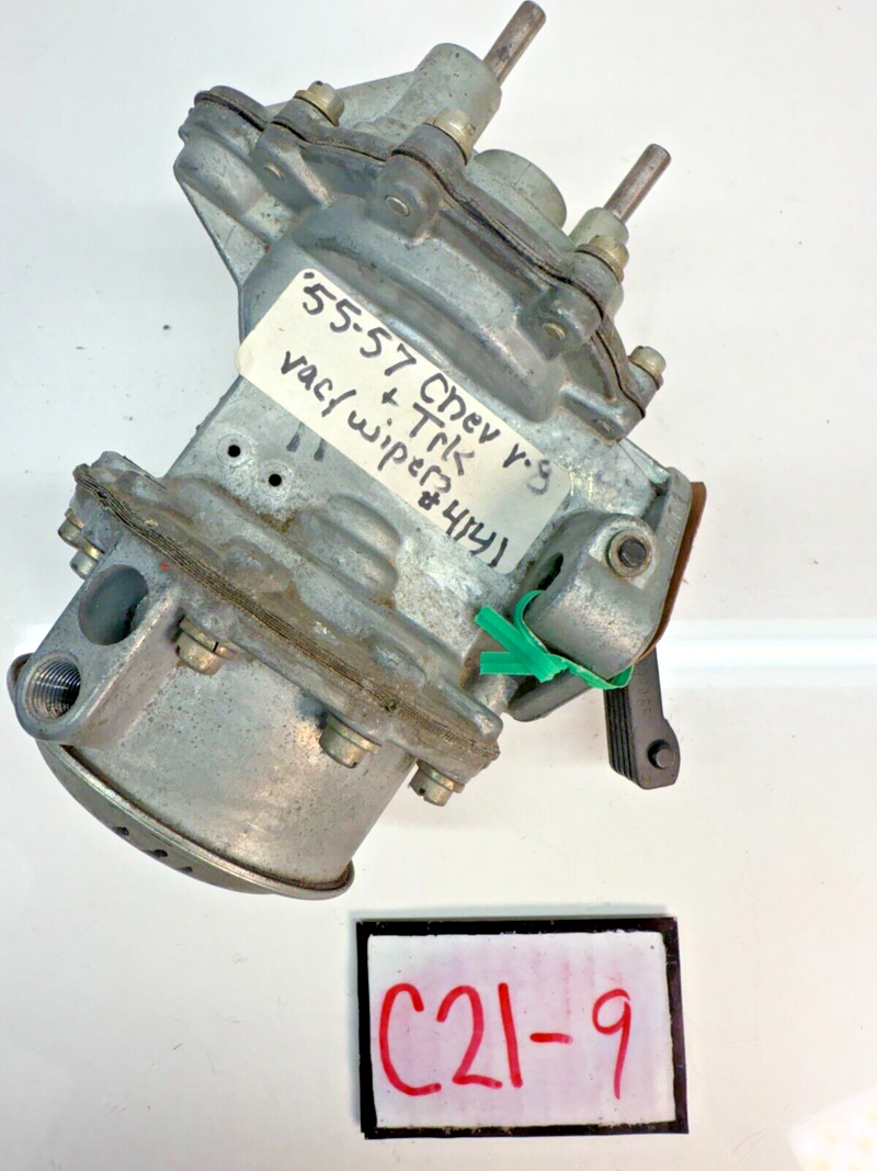 NORS AC 1955-1957 Chevrolet V8 Dual Action Fuel Pump 4141 C21-9