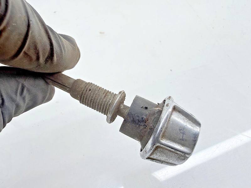 OEM 1959 1960 Chevrolet Impala Kick Panel Fresh Air Vent Pull Cable & Knob B63