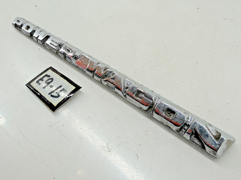 OEM 1972 - 1980 Dodge Power Wagon Hood Emblem 3495698 E9-15