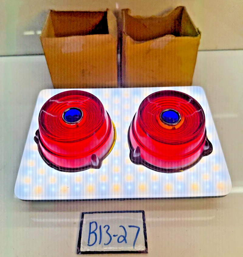 NOS OEM 1952 Ford Passenger Car Blue Dot Tail Light Lens 52 B13-27