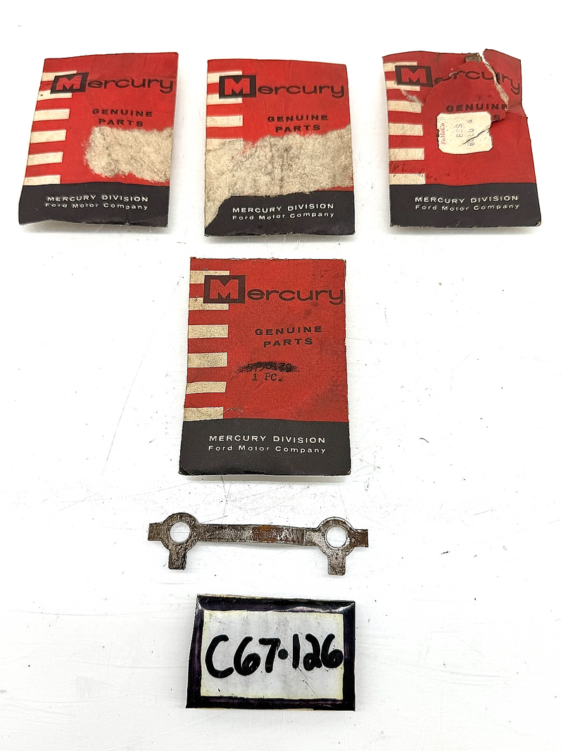 (1) NOS 1958 - 1960 Ford Mercury Driveshaft Flange Lock Plate B8S-6616-A C67-126