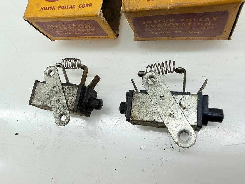 (1) NOS 1953 1954 Chevrolet Pass. Deluxe Heater Defroster Fan Switch 3130005 C75