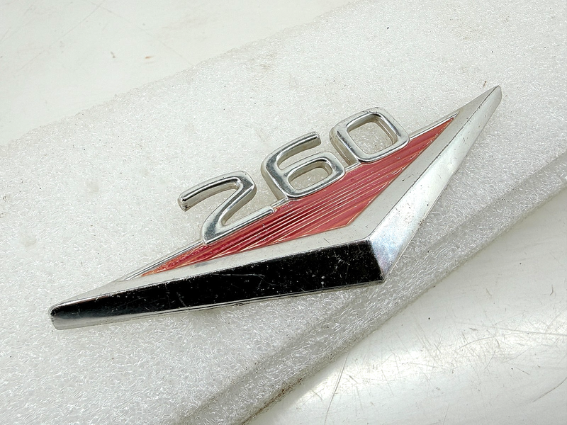 OEM 1964 Ford Falcon V8 260 Fender Emblem Badge C4OB-16C144-B E9-91