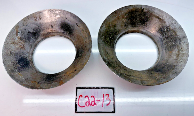 OEM 1963 - 1966 CORVETTE C2 KNOCK OFF WHEEL CONES 4 SPINNERS 63 64 65 66 C22-13