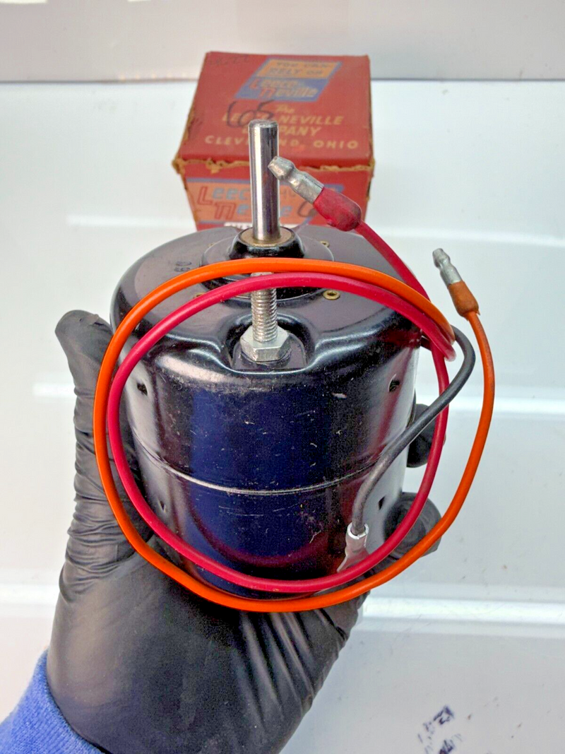 NOS Leece Neville 12V C.W. Electric Blower Motor 4622 to 4532 C2-65