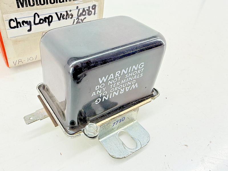 NOS 1960 - 1969 Chrysler Mopar 12V Voltage Regulator GRC-724 VR-101 C75-15