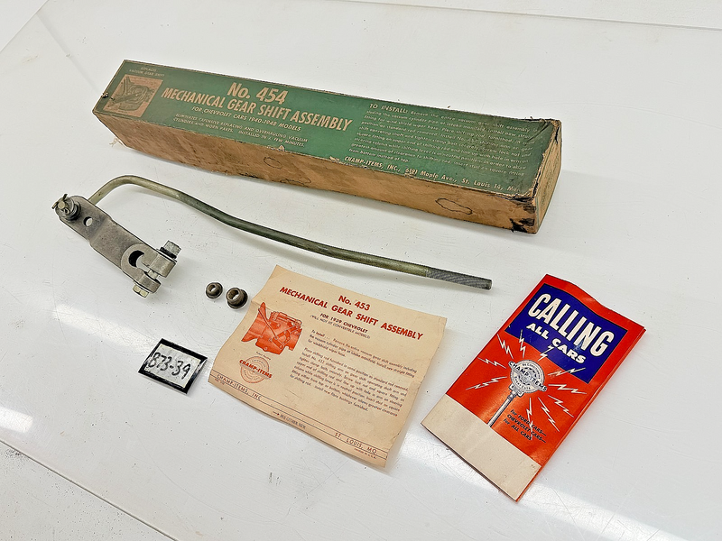 Vintage NOS Champ Items 454 Mechanical Gear Shift Assembly 1940 - 1948 Chevrolet