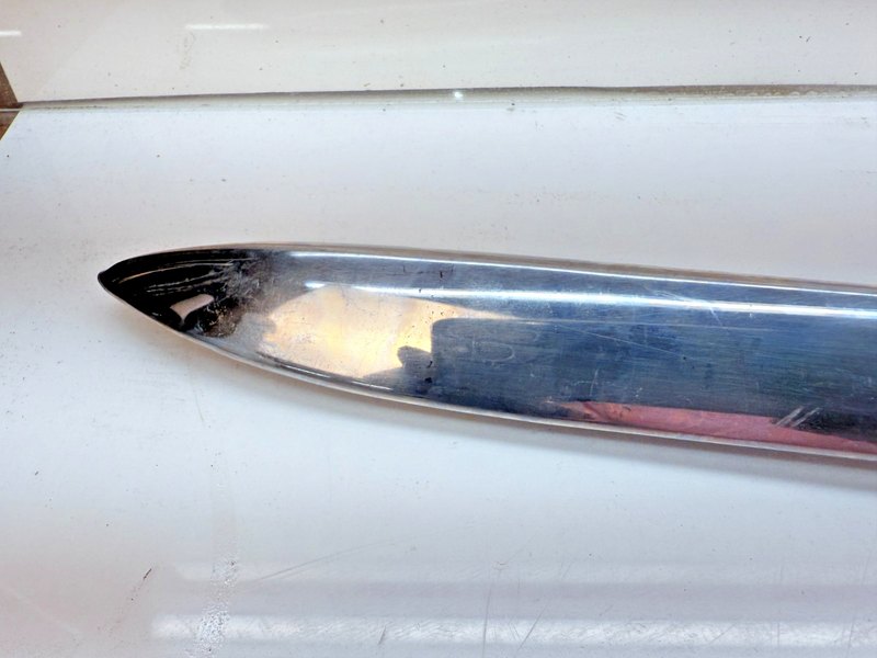 OEM 1960 Impala Bel Air RH Passenger Side Trunk Stainless Trim Molding B74-27