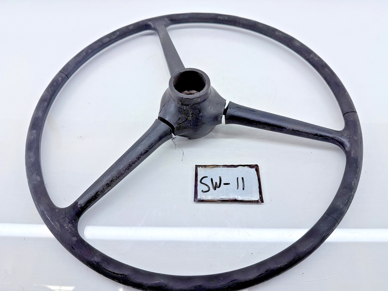 OEM Sheller Jeep Willys CJ 3 Spoke Steering Wheel MILITARY SW-11