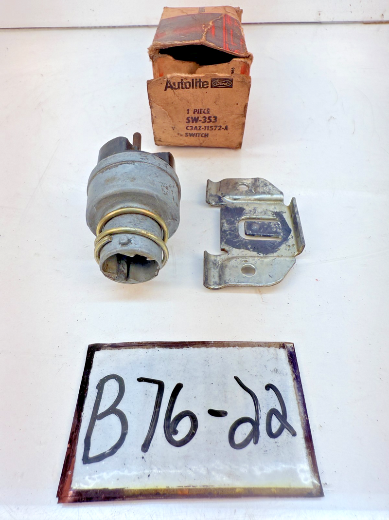 OEM 1960 - 1964 FORD MERCURY IGNITION SWITCH C3AZ-11572-A 1961 1962 1963 B76-22