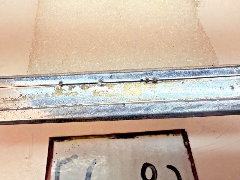 OEM 1960 Chevrolet Impala #5 Left Front Fender Chrome Molding Trim Louver E6-82