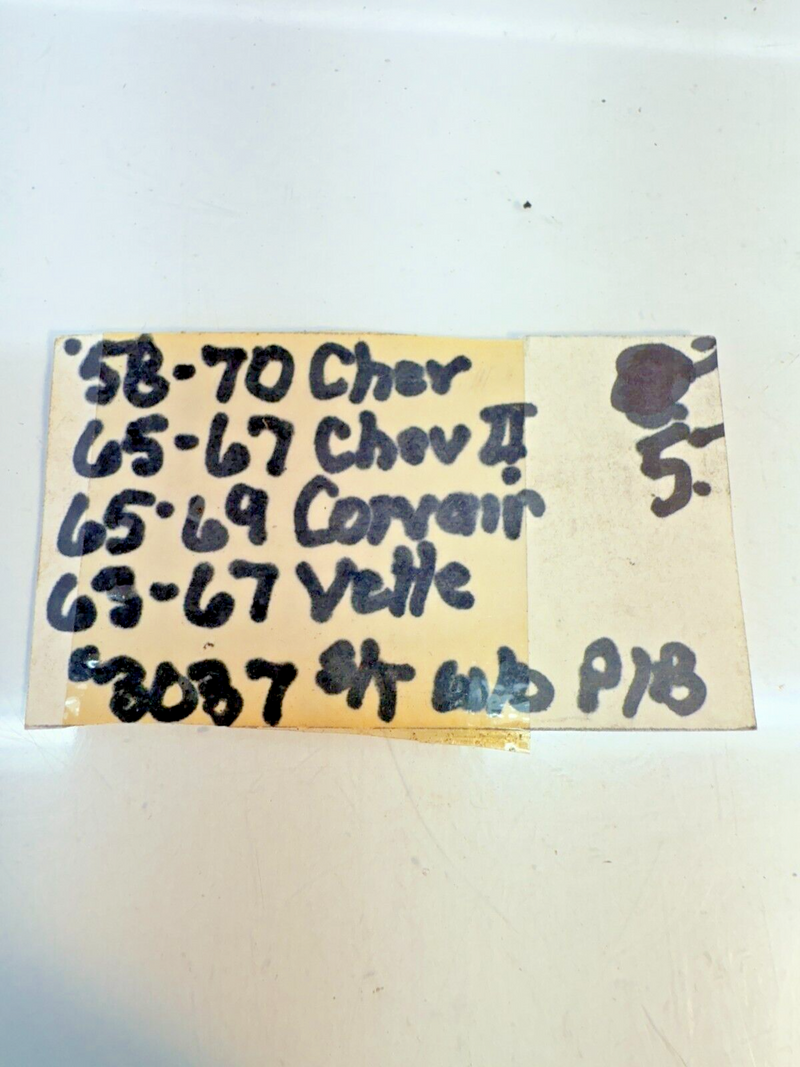 NOS 1958 - 1967 Nova Impala Corvette Brake Pedal Pad Auto Trans B59-59