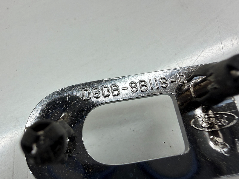 NOS 1978 1979 1980 Ford Letter "D" Hood Emblem D8DZ-8322-A D8DB-8B118-D C67-135