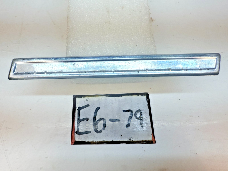 OEM 1960 Chevrolet Impala #4 Right Front Fender Chrome Molding Trim Louver E6-79